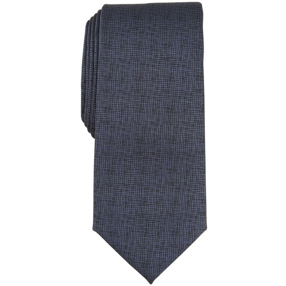 Alfani Men Glynn Textured Tie Charcoal One Size - Picture 1 of 2